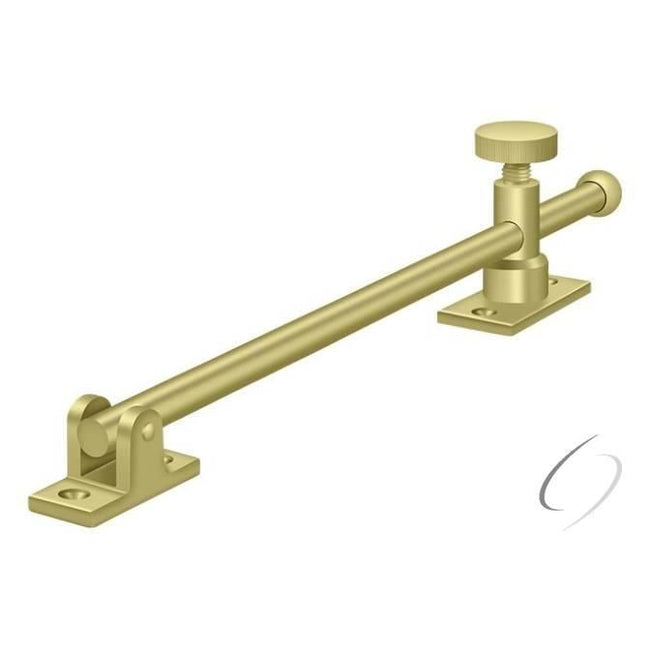 CSA10U3 10" Casement Stay Adjuster; Bright Brass Finish