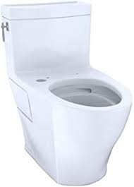 Toto CST626CEFGAT40#01 - Aimes 1.28 GPF One Piece Elongated Chair Height Toilet with Tornado Flush T
