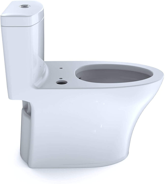 Toto CST646CUMFGAT40#01 - Aquia 0.8/1.0 GPF Dual Flush One Piece Elongated Chair Height Toilet with