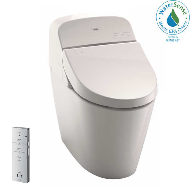 Toto MS920CEMFG#12 - WASHLET G400 Bidet Seat with Integrated Dual Flush 1.28 or 0.9 GPF Toilet with