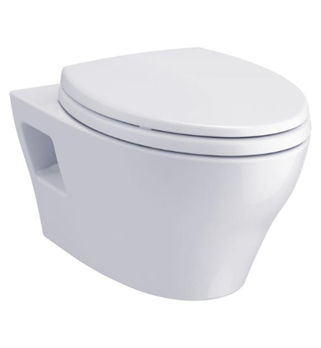 Toto CWT428CMFG#MS - Wall-Hung Elongated Toilet with 1.28 GPF & 0.9 GPF Dual Flush and DuoFit In-Wal
