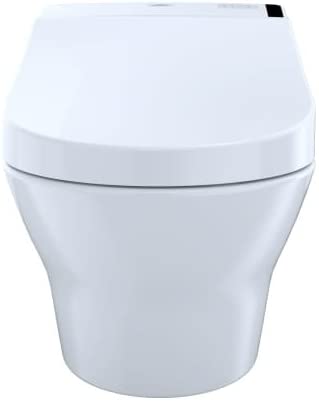 Toto CWT4372047MFG-3#01 - Connect+ Wall-Hung Toilet and C200 Washlet Bidet Seat, Dual Flush 1.28 0.9