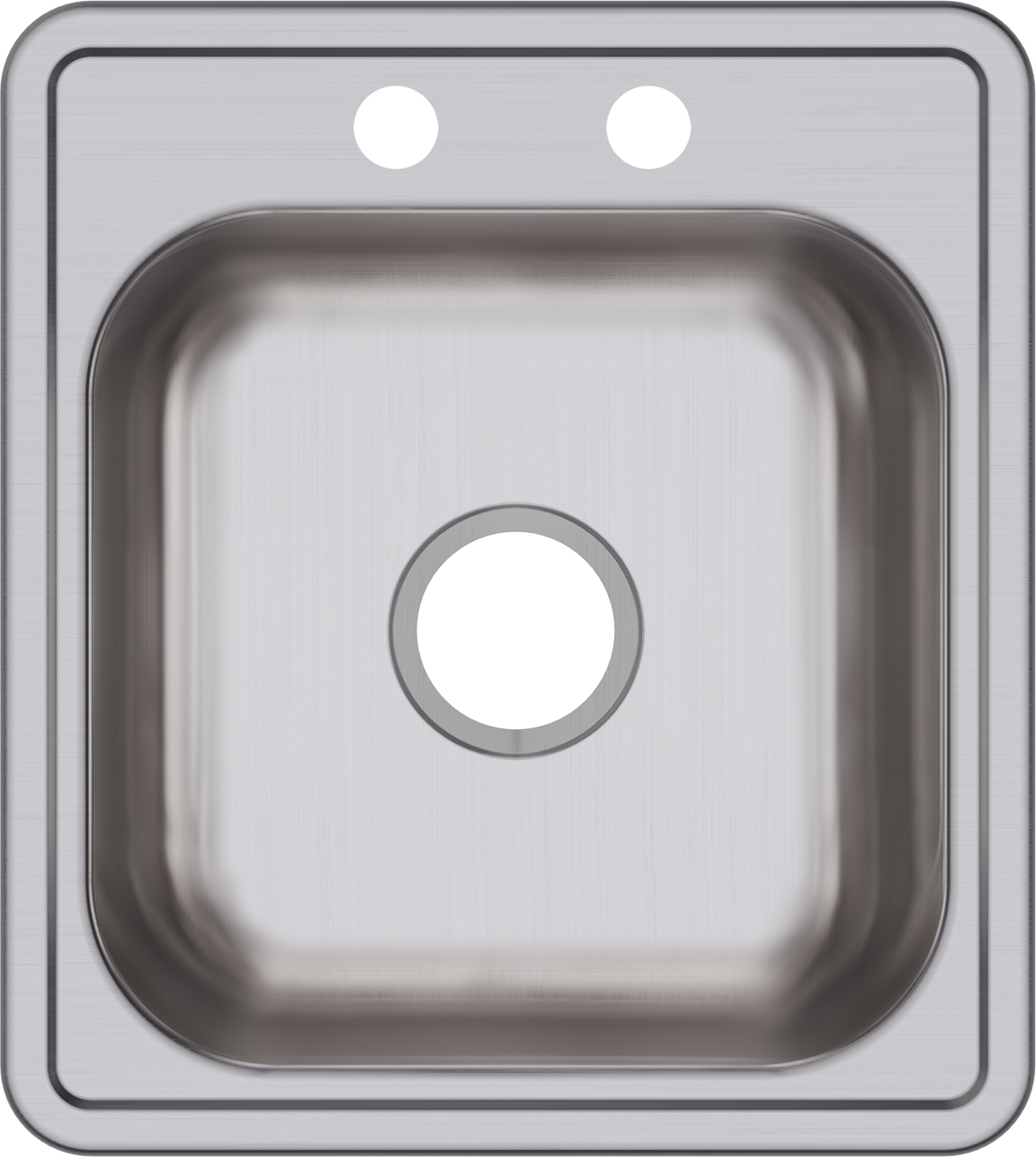 Elkay D117192 - 22 Gauge Stainless Steel 17" x 19" x 6.1875" Single Bowl Drop-in Bar/Prep Sink