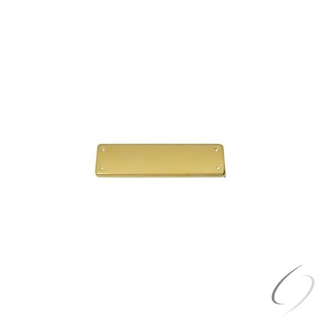 DASHCP003 Cover Plate for DASH95; Lifetime Brass Finish