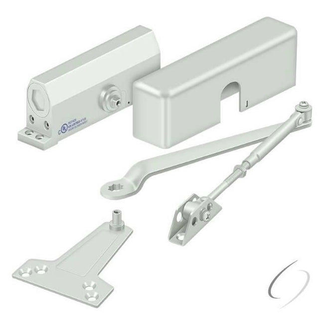 DC703BC-WHITE DC70 Door Closer; White Finish