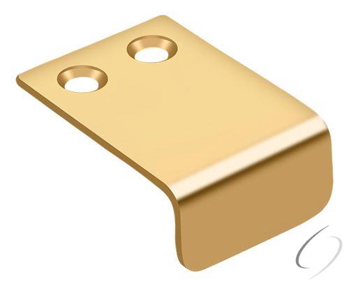 DCM115CR003 Drawer; Cabinet; Mirror Pull; 1" x 1-1/2"; Lifetime Brass Finish