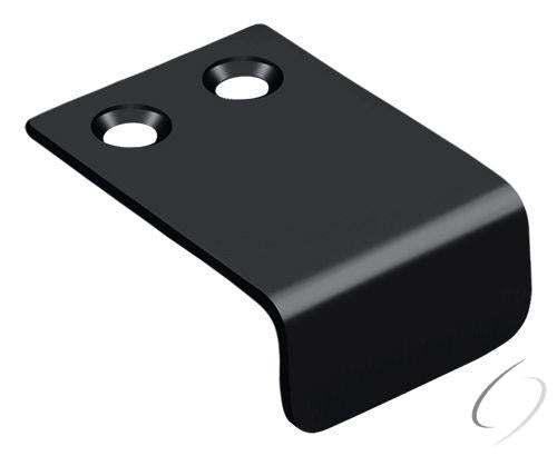 DCM115U19 Drawer; Cabinet; Mirror Pull; 1" x 1-1/2"; Black Finish