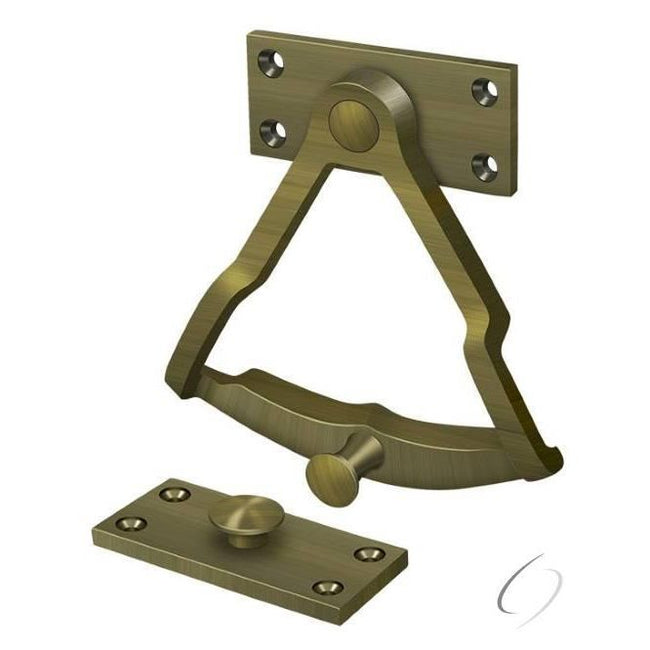 DDQ56U5 Dutch Door Quadrant; Antique Brass Finish