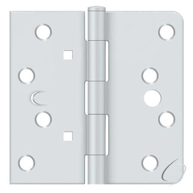 DE4404TTUSP 4" x 4" x 1/4" x SQ Hinge; Prime Coat Finish
