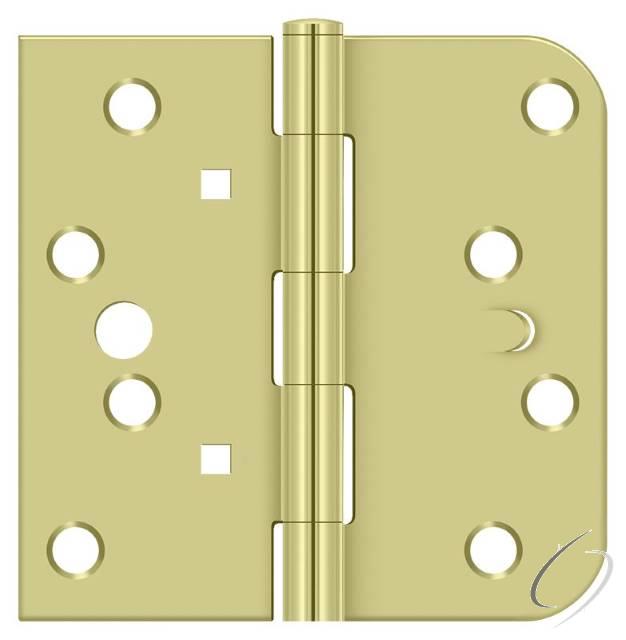 DE44058TA2D-RH 4" x 4" x 5/8" x SQ Hinge; Zinc Dichromate Plated Finish