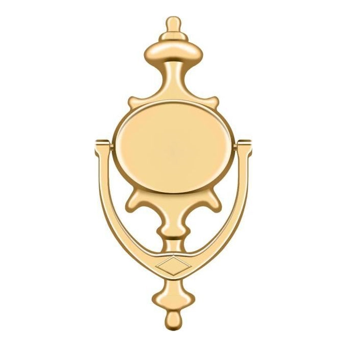 Deltana DK854 - 8-1/2" Solid Brass Imperial Door Knocker