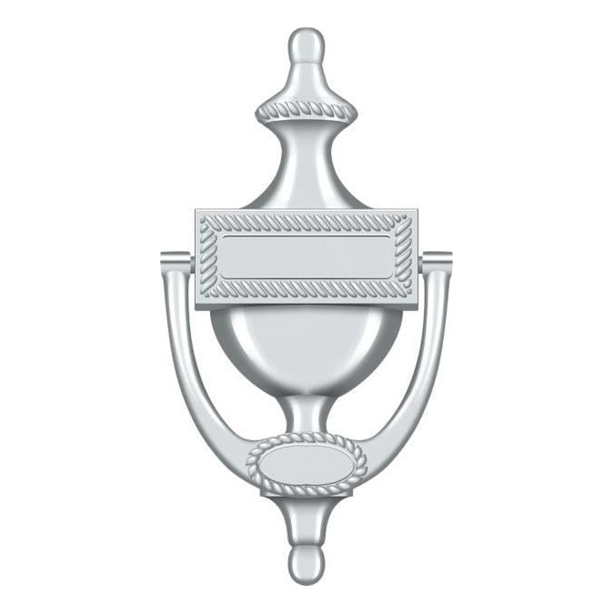 Deltana DKR75C - 7-1/2" Solid Brass Victorian Rope Door Knocker