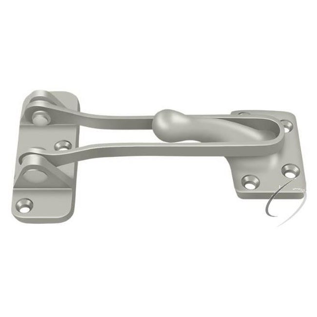 DG425U15 4" Door Guard; Satin Nickel Finish