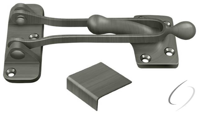 DG525U15A 5" Door Guard; Antique Nickel Finish