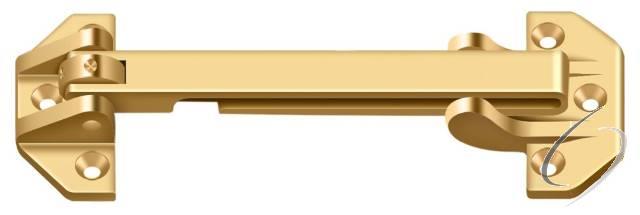 DGSB675CR003 6-3/4" Door Guard; Lifetime Brass Finish