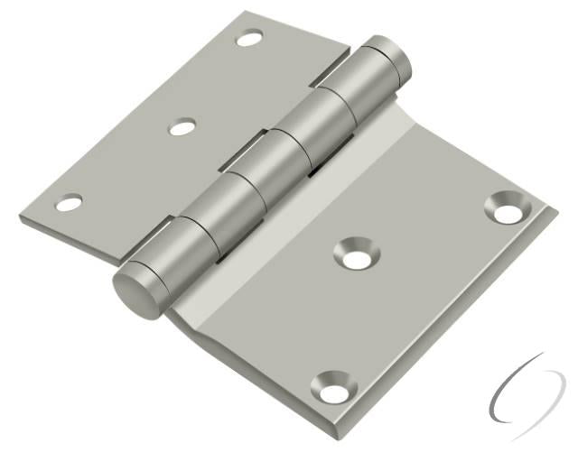 DHS3035U15 3" x 3-1/2" Half Surface Hinge; Satin Nickel Finish