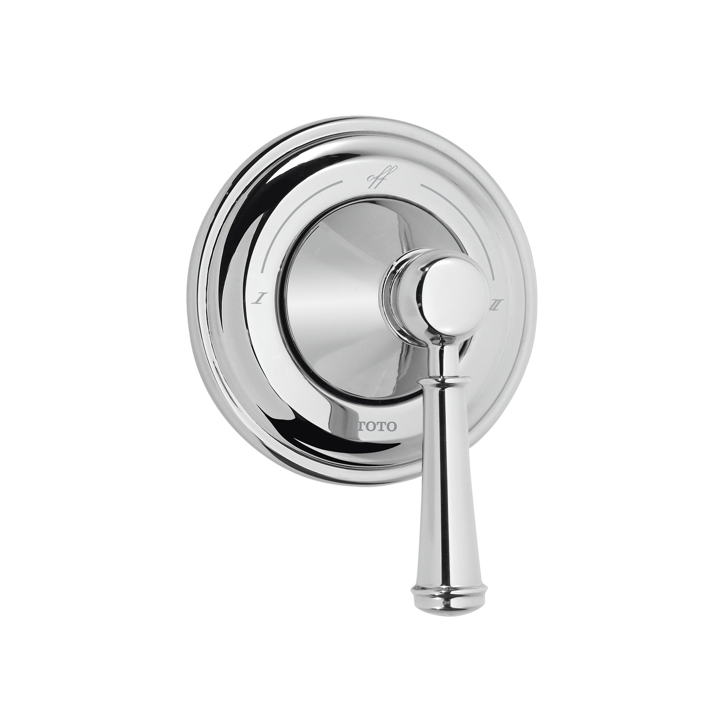 Toto TS220D1#CP - Vivian Lever Handle Two-Way Diverter Trim with Off, Polished Chrome