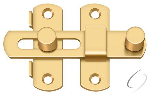 DL35CR003 Drop Latch 3-1/2"; Lifetime Brass Finish