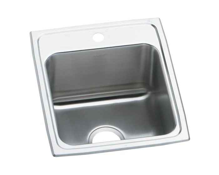 Elkay DLR1720101 - 18 Gauge Stainless Steel 17" x 20" x 10.125" Single Bowl Drop-in Kitchen Sink