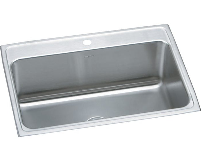 Elkay DLR3122121 - 18 Gauge Stainless Steel 31" x 22" x 11.625" Single Bowl Drop-in Kitchen Sink