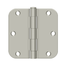 S41/4058BU2DR-S Right Hand 4" x 4-1/4" with 5/8" Radius by Square Corner Hinge with Ball Bea