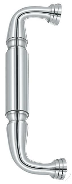 DP2574U26 Door Pull without Rosette; 8"; Bright Chrome Finish