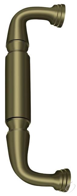 DP2574U5 Door Pull without Rosette; 8"; Antique Brass Finish