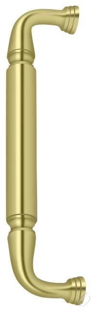 DP2575U3 Door Pull without Rosette; 10"; Bright Brass Finish
