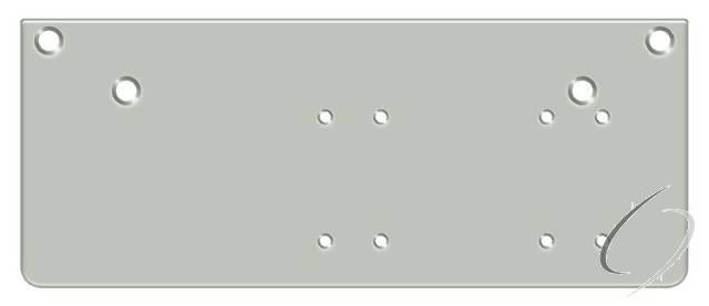 DP4041P-AL Drop Plate for DC40 - Parallel Arm Installation; Aluminum Finish