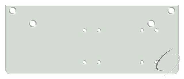DP4041P-WHITE Drop Plate for DC40 - Parallel Arm Installation; White Finish