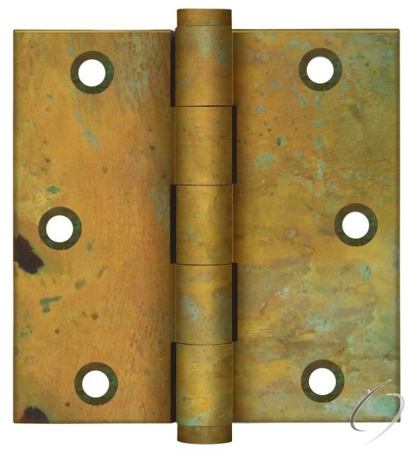 DSB35RT 3-1/2" x 3-1/2" Square Hinge; Rust Finish