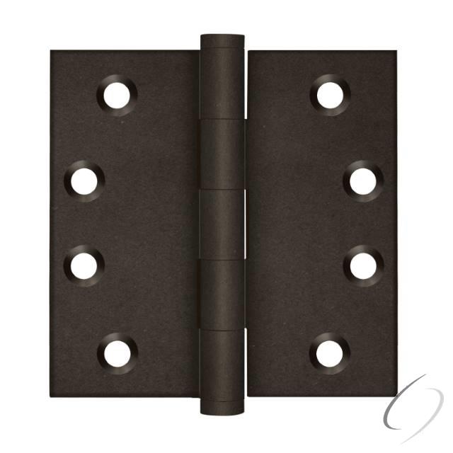 DSB410BD 4" x 4" Square Hinge; Bronze Dark Finish