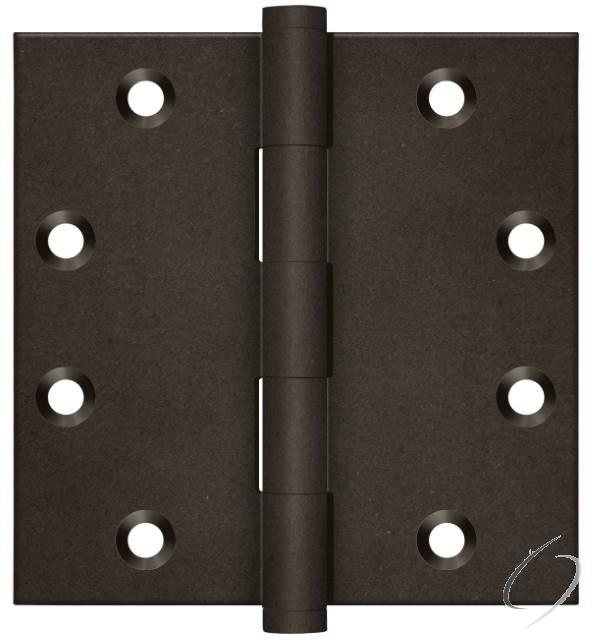 DSB4510BD 4-1/2" x 4-1/2" Square Hinge; Bronze Dark Finish