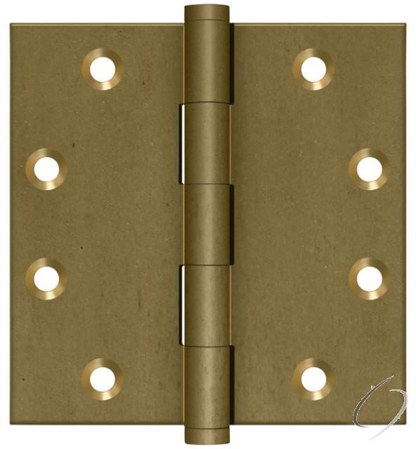 DSB4510BM 4-1/2" x 4-1/2" Square Hinge; Bronze Medium Finish