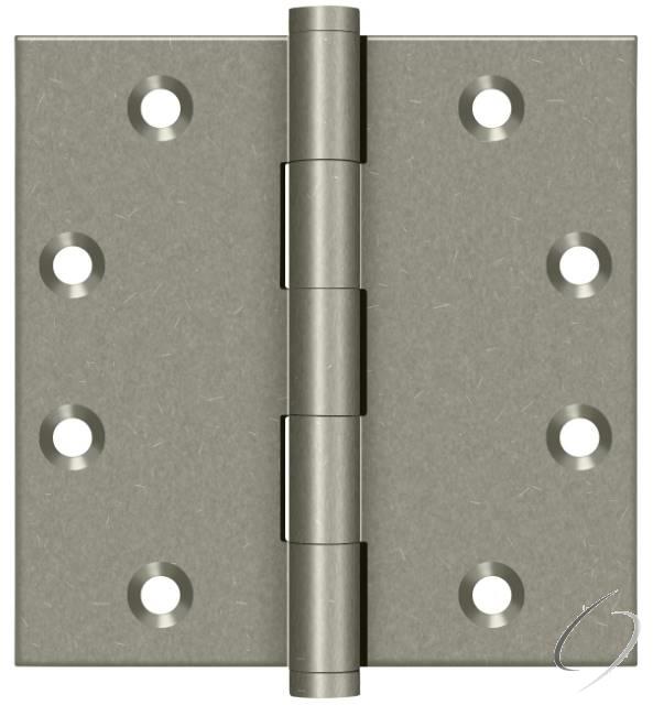 DSB4510WL 4-1/2" x 4-1/2" Square Hinge; White Bronze Light Finish