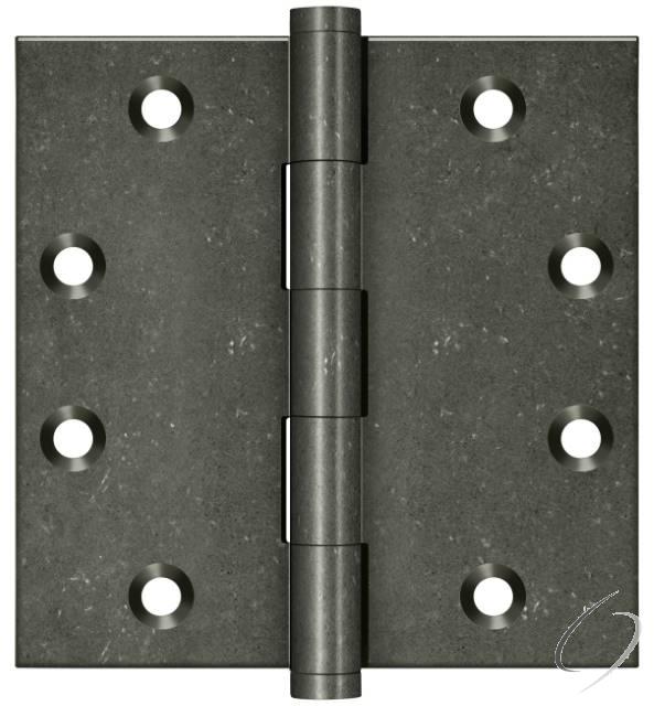 DSB4510WM 4-1/2" x 4-1/2" Square Hinge; White Bronze Medium Finish