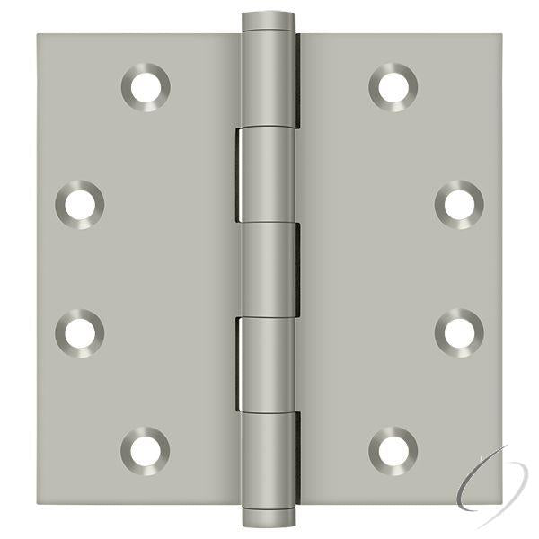 DSB4515 4-1/2" x 4-1/2" Square Hinge; Satin Nickel Finish