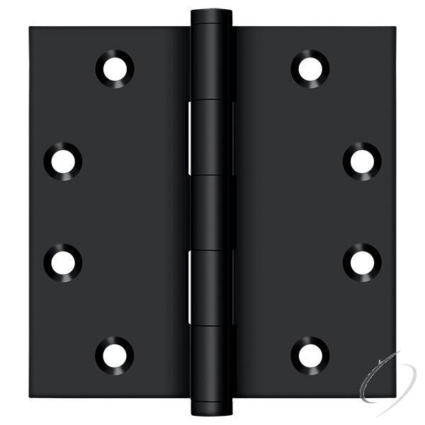 DSB4519 4-1/2" x 4-1/2" Square Hinge; Black Finish