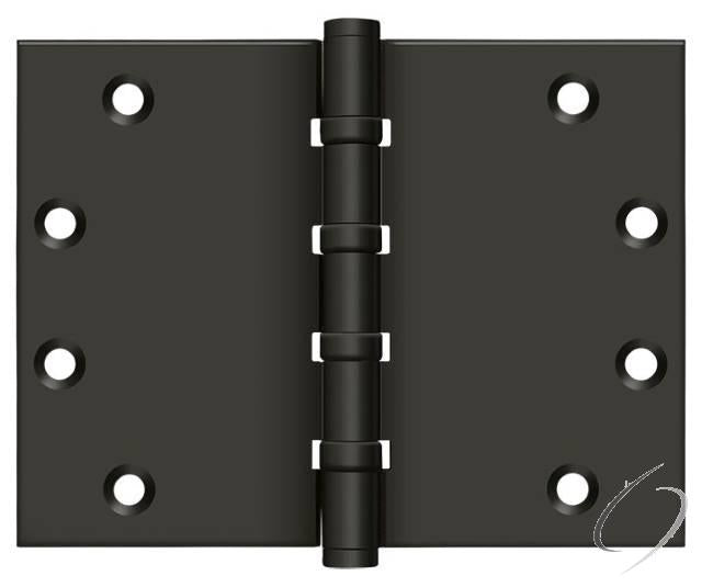 DSB4560BB10B 4-1/2" x 6" Square Corner Hinge; Oil Rubbed Bronze Finish