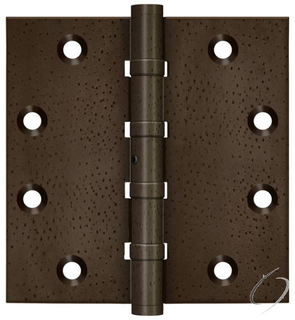 DSB45NB10WD 4-1/2" x 41/2" Square Hinge; Ball Bearings; White Bronze Dark Finish
