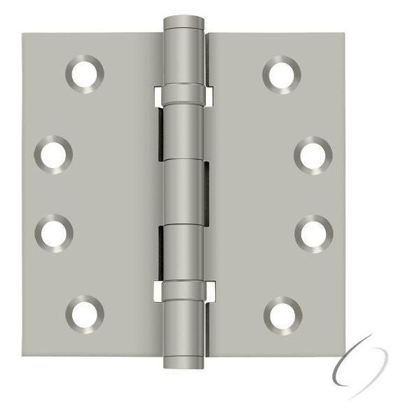 DSB4B15 4" x 4" Square Hinge; Ball Bearings; Satin Nickel Finish
