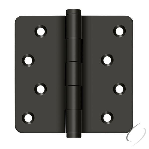 DSB4R410B-RZ 4" x 4" x 1/4" Radius Hinge / Zig-Zag; Oil Rubbed Bronze Finish