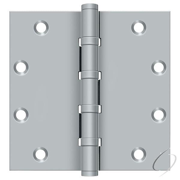 DSB55B26D 5" x 5" Square Ball Bearing Hinge; Satin Chrome Finish
