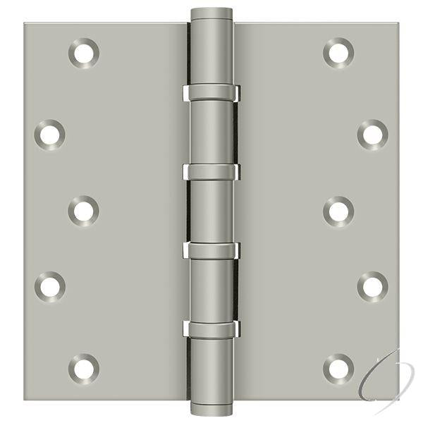 DSB66BB15 6" X 6" Square Ball Bearing Hinge; Satin Nickel Finish