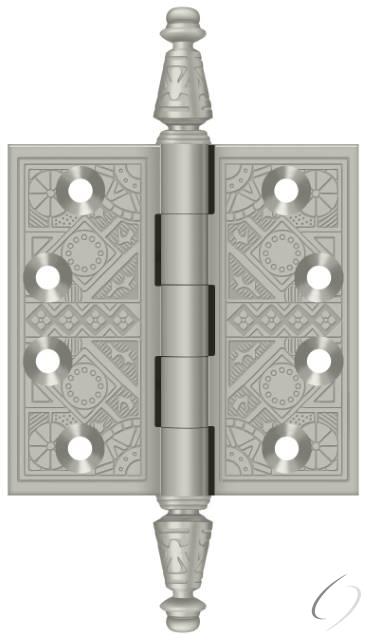 DSBP35U15 3-1/2" x 3-1/2" Square Hinge; Satin Nickel Finish