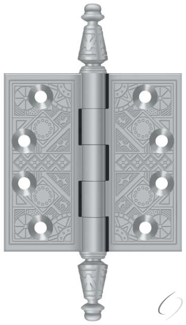 DSBP35U26D 3-1/2" x 3-1/2" Square Hinge; Satin Chrome Finish