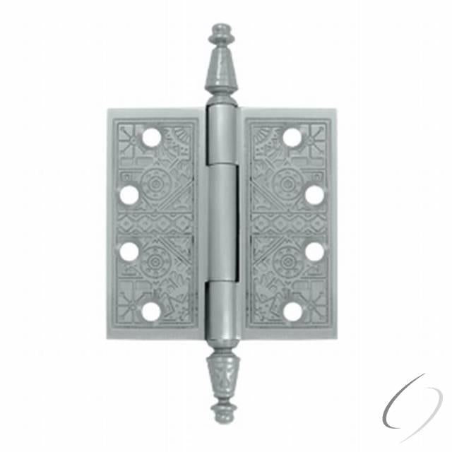 DSBP44U26D 4" x 4" Square Hinge; Satin Chrome Finish