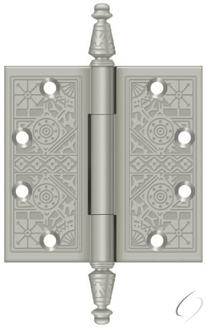 DSBP45U15 4-1/2" x 4-1/2" Square Hinge; Satin Nickel Finish