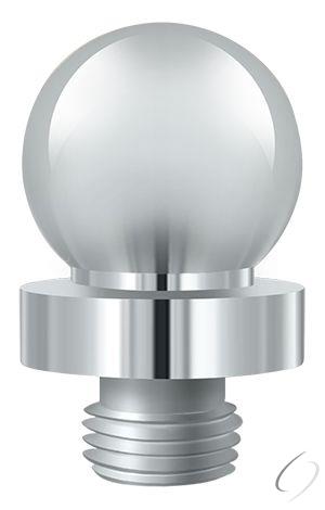 DSBTL26 Ball Tip for 6" x 6" Hinge; Bright Chrome Finish