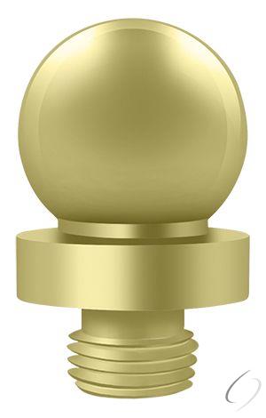 DSBTL3 Ball Tip for 6" x 6" Hinge; Bright Brass Finish